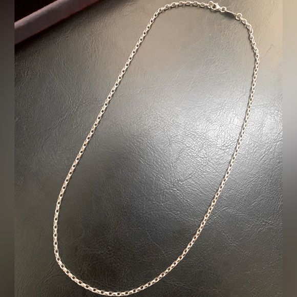 LOLA & COMPANY 4mm ROLO chain 20" 925 Sterling Silver - Picture 7 of 8